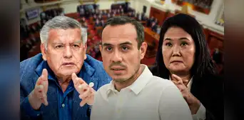 Keiko Fujimori y César Acuña sostienen a José Jerí y chocan con otras bancadas que buscan Pleno Extraordinario para la censura