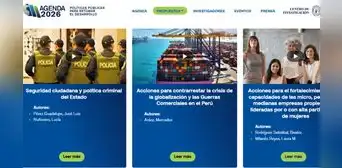 Universidad del Pacífico presenta 15 propuestas de políticas públicas para el próximo gobierno Universidad del Pacífico presenta 15 propuestas de políticas públicas para el próximo gobierno