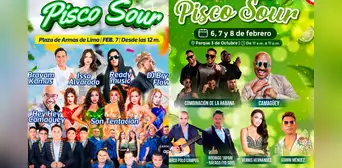 Día del Pisco Sour 2026: actividades, conciertos y lugares con entrada libre Día del Pisco Sour 2026: actividades, conciertos y lugares con entrada libre
