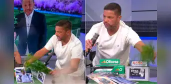 Pedro García realiza un ritual de ruda a Pablo Guede con la esperanza de mejorar la suerte de Alianza Lima: "Esa pelota que no entró, esta vez pueda entrar" Pedro García realiza un ritual de ruda a Pablo Guede con la esperanza de mejorar la suerte de Alianza Lima: "Esa pelota que no entró, esta vez pueda entrar"