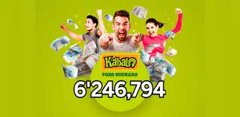 Sorteo de La Kábala HOY 7 de febrero de 2026: premios, jugada ganadora y Pozo BUENAZO Sorteo de La Kábala HOY 7 de febrero de 2026: premios, jugada ganadora y Pozo BUENAZO