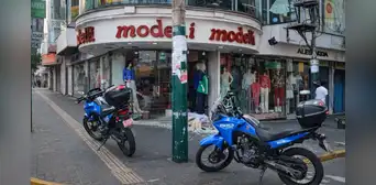 Atacan a balazos una tienda de ropa en Gamarra, ubicada a metros de un puesto policial Atacan a balazos una tienda de ropa en Gamarra, ubicada a metros de un puesto policial
