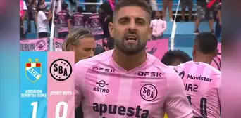 El grito de indignación de Luis Urruti tras derrota de Sport Boys con polémico gol anulado: "¡Vergüenza!" El grito de indignación de Luis Urruti tras derrota de Sport Boys con polémico gol anulado: "¡Vergüenza!"