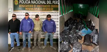 Capturan a cuatro integrantes de “Los Rápidos de Paranshique” en La Libertad: PNP decomisó mineral ilegal valorizado en S/660.000 Capturan a cuatro integrantes de “Los Rápidos de Paranshique” en La Libertad: PNP decomisó mineral ilegal valorizado en S/660.000