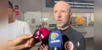 Javier Rabanal cuestiona el penal cobrado por Kevin Ortega a Universitario ante Cusco FC: "Hemos solicitado los audios del VAR" Javier Rabanal cuestiona el penal cobrado por Kevin Ortega a Universitario ante Cusco FC: "Hemos solicitado los audios del VAR"