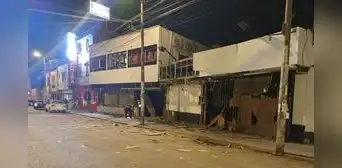 Ataque con explosivo en Trujillo contra local de eventos 'Hacienda del Lobo' deja 25 casas afectadas Ataque con explosivo en Trujillo contra local de eventos 'Hacienda del Lobo' deja 25 casas afectadas