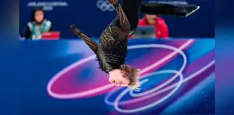 Ilia Malinin venció el temible salto mortal que fue prohibido hace 50 años: prodigio del patinaje ganó el oro para Estados Unidos en JJ. OO. Ilia Malinin venció el temible salto mortal que fue prohibido hace 50 años: prodigio del patinaje ganó el oro para Estados Unidos en JJ. OO.