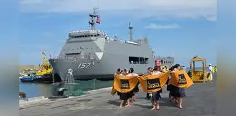 Ceremonia de arribo en Paita: llegan las unidades navales “Paita” y “Bolognesi” Ceremonia de arribo en Paita: llegan las unidades navales “Paita” y “Bolognesi”
