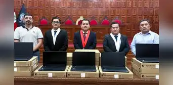 Corte de Tumbes renueva el parque informático del Módulo Penal