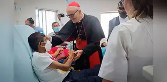 Chiclayo: cardenal enviado por el papa León XIV visitó hospitales y bendijo a los enfermos Chiclayo: cardenal enviado por el papa León XIV visitó hospitales y bendijo a los enfermos