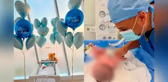 Ricardo Mendoza emociona al anunciar el nacimiento de su primer hijo y muestra imágenes: "Bienvenido al mundo y vive pleno"