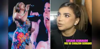 Susana Alvarado confiesa malestares físicos tras más de 10 años como cantante: "Los dolores de espalda son más fuertes"