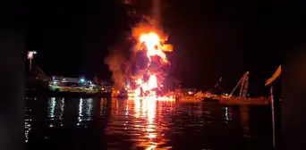Explosión de embarcación cargada de combustible deja seis heridos en Iquitos
