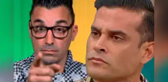 Christian Domínguez confronta a Santi Lesmes por decir que casi se pelearon en 'El gran show': "Me hubiera gustado que me peche" Christian Domínguez confronta a Santi Lesmes por decir que casi se pelearon en 'El gran show': "Me hubiera gustado que me peche"