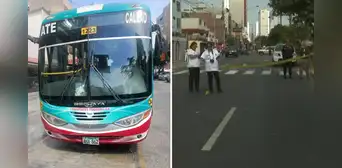 Disparan cerca a bus de la empresa Transporte Pesquero durante presunto ataque extorsivo en Pueblo Libre: "Me vienen persiguiendo"