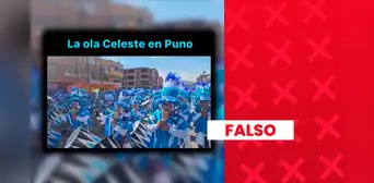Es falso que caravana apoyó a Rafael López Aliaga durante la Fiesta de la Virgen de la Candelaria en Puno