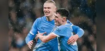 Manchester City goleó sin problemas al Fulham (3-0) y se puso a tres puntos del líder Arsenal