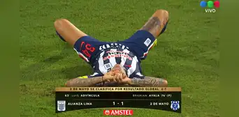 La desoladora reacción de Paolo Guerrero tras eliminación de Alianza Lima ante 2 de Mayo por Copa Libertadores