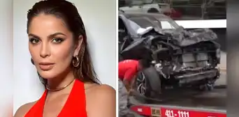 Laura Spoya sufre aparatoso accidente con su camioneta en Surco y es hospitalizada de emergencia Laura Spoya sufre aparatoso accidente con su camioneta en Surco y es hospitalizada de emergencia