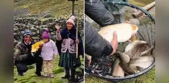 Familia peruana vive SOLA a más de 4.000 m.s.n.m. y creó su propio paraíso productivo de truchas en los Andes: "Es un trabajo fuerte" Familia peruana vive SOLA a más de 4.000 m.s.n.m. y creó su propio paraíso productivo de truchas en los Andes: "Es un trabajo fuerte"