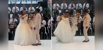 Novia emociona al dedicar romántico huayno a su esposo durante matrimonio: "Escrito está por el destino" Novia emociona al dedicar romántico huayno a su esposo durante matrimonio: "Escrito está por el destino"