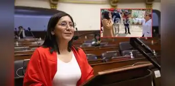 Congresista Kelly Portalatino es increpada por médica en hospital de Arequipa: "Las mujeres no somos estúpidas" Congresista Kelly Portalatino es increpada por médica en hospital de Arequipa: "Las mujeres no somos estúpidas"