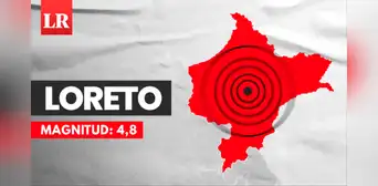 Temblor en Loreto: sismo de magnitud 4,8 se sintió en Datem del Marañón, según IGP