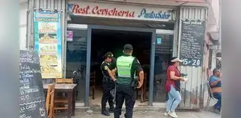 Balacera en restaurante 'Punto y Sabor' de Comas deja a obrero herido mientras almorzaba Balacera en restaurante 'Punto y Sabor' de Comas deja a obrero herido mientras almorzaba