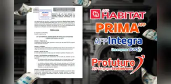 Congreso propone noveno retiro de AFP de hasta S/22.000 y reembolso total para herederos