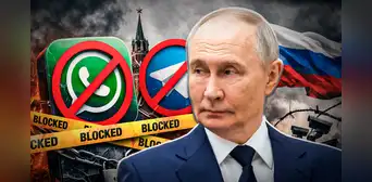 Rusia bloquea WhatsApp por presuntas violaciones de la ley en medio de una serie de restricciones de Putin contra redes sociales Rusia bloquea WhatsApp por presuntas violaciones de la ley en medio de una serie de restricciones de Putin contra redes sociales