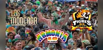 Conciertos gratis para el Carnaval de Cajamarca 2026: cuándo y dónde ver a Armonía 10, Hermanos Sánchez y Los Tigres de la Cumbia Conciertos gratis para el Carnaval de Cajamarca 2026: cuándo y dónde ver a Armonía 10, Hermanos Sánchez y Los Tigres de la Cumbia