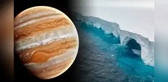 Ni la Antártida se compara: científicos revelan que una luna de Júpiter tiene una capa de hielo de casi 30 km Ni la Antártida se compara: científicos revelan que una luna de Júpiter tiene una capa de hielo de casi 30 km
