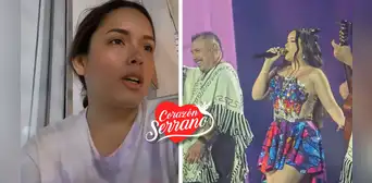 Kiara Lozano responde a críticas sobre su voz tras concierto de aniversario de Corazón Serrano: “No soy la que mejor canta, lo sé”