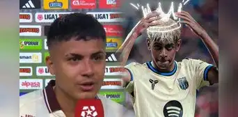 Jairo Concha reveló detalles sobre su insólita celebración a lo Lamine Yamal con Universitario: "Álex Valera nos mandó un mensaje" Jairo Concha reveló detalles sobre su insólita celebración a lo Lamine Yamal con Universitario: "Álex Valera nos mandó un mensaje"