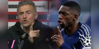 Luis Enrique reacciona furioso contra Dembelé por criticar a sus compañeros del PSG: "Jamás ningún jugador por encima del club" Luis Enrique reacciona furioso contra Dembelé por criticar a sus compañeros del PSG: "Jamás ningún jugador por encima del club"