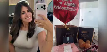 Darinka Ramírez recibe romántico detalle del padre de su segunda hija por San Valentín: "Gracias por darme el mejor regalo" Darinka Ramírez recibe romántico detalle del padre de su segunda hija por San Valentín: "Gracias por darme el mejor regalo"