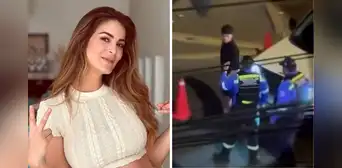 Joven fue captado retirando objetos de la camioneta de Laura Spoya tras accidente: Policía lo cuestionó Joven fue captado retirando objetos de la camioneta de Laura Spoya tras accidente: Policía lo cuestionó
