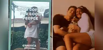 Guadalupe Farfán y Mathías Spitzer enternecen las redes al mostrar como pasaron su primer San Valentín juntos