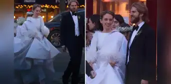 Maya Hawke, actriz de ‘Stranger Things’ se casó en boda sorpresa por San Valentín con cantante Christian Lee Hutson