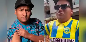 Muñeco gigante de comediante Jorge Luna genera revuelo en plenos Carnavales de Cajabamba por su gran parecido