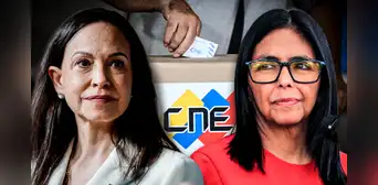 María Corina Machado obtendría victoria aplastante sobre Delcy Rodríguez ante eventuales elecciones en Venezuela, según encuesta María Corina Machado obtendría victoria aplastante sobre Delcy Rodríguez ante eventuales elecciones en Venezuela, según encuesta