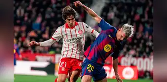 Barcelona le cede la punta de LaLiga a Real Madrid: perdió 2-1 ante Girona por la fecha 24 del torneo
