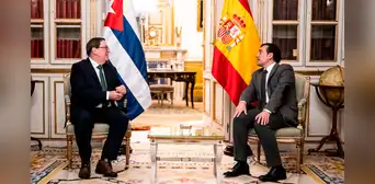 España acordó enviar ayuda humanitaria a Cuba a través de la ONU por "la creciente agresión de Estados Unidos" España acordó enviar ayuda humanitaria a Cuba a través de la ONU por "la creciente agresión de Estados Unidos"