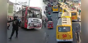 Transportistas acatan paro tras crimen de chofer en San Martín de Porres y no descartan retomar medida Transportistas acatan paro tras crimen de chofer en San Martín de Porres y no descartan retomar medida