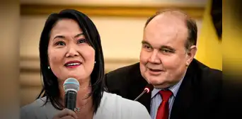 Rafael López Aliaga y Keiko Fujimori se pelean por el voto conservador Rafael López Aliaga y Keiko Fujimori se pelean por el voto conservador