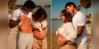 Muestran imágenes de revelación de género del primer hijo de Hugo García e Isabella Ladera Muestran imágenes de revelación de género del primer hijo de Hugo García e Isabella Ladera