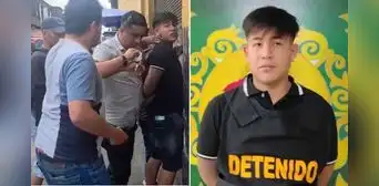 Cae en el Rímac delincuente que habría robado a turista turco cerca de Palacio de Gobierno