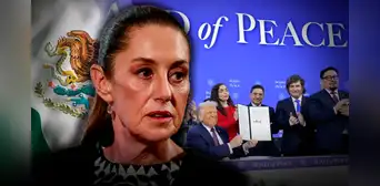 México rechaza unirse a la Junta de Paz creada por Donald Trump y afirma que solo participará como "observador" México rechaza unirse a la Junta de Paz creada por Donald Trump y afirma que solo participará como "observador"