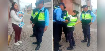 Serenazgo acude al rescate de recién nacida hallada por vecina en Arequipa