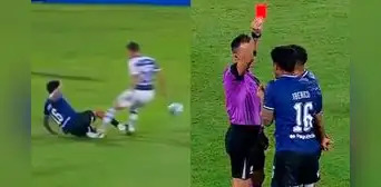 Sporting Cristal se queda con 10 en el primer tiempo: Luis Iberico cometió fuerte entrada y vio la roja tras revisión del VAR Sporting Cristal se queda con 10 en el primer tiempo: Luis Iberico cometió fuerte entrada y vio la roja tras revisión del VAR